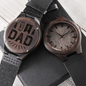 Engraved Wooden Watch for Your No. 1 Dad