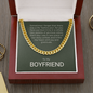Boyfriend Gift , Cuban Link Chain Necklace