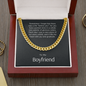 Boyfriend Gift, Cuban Link Chain Necklace