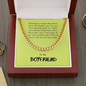 Boyfriend Gift, Cuban Link Chain Necklace
