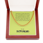Boyfriend Gift, Cuban Link Chain Necklace
