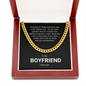Boyfriend Gift, Cuban Link Chain Necklace
