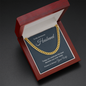 For Him - The Best Decision He Ever Made, Link Chain Necklace