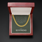 Boyfriend Gift , Cuban Link Chain Necklace