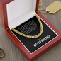 Boyfriend Gift, Cuban Link Chain Necklace