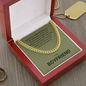 Boyfriend Gift, Cuban Link Chain Necklace