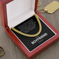 Boyfriend Gift, Cuban Link Chain Necklace
