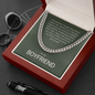 Boyfriend Gift , Cuban Link Chain Necklace