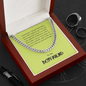 Boyfriend Gift, Cuban Link Chain Necklace
