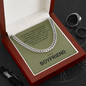 Boyfriend Gift, Cuban Link Chain Necklace