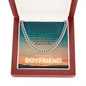 Boyfriend Gift, Cuban Link Chain Necklace