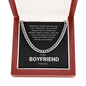 Boyfriend Gift, Cuban Link Chain Necklace