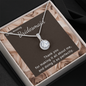 Bridesmaid Thank You Gift, CZ Pendant Necklace