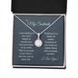 To My Soulmate, I Was Thinking Of You. Eternal Hope Necklace