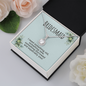 Bridesmaid Proposal Gift, CZ Pendant Necklace