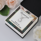Bridesmaid Thank You Gift, CZ Pendant Necklace