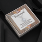 Bridesmaid Thank You Gift, CZ Pendant Necklace