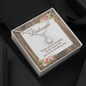 Bridesmaid Thank You Gift, CZ Pendant Necklace