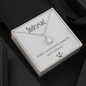 Bridesmaid Gift, CZ Pendant Necklace