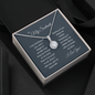 To My Soulmate, I Was Thinking Of You. Eternal Hope Necklace