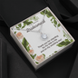 Bridesmaid Thank You Gift, CZ Pendant Necklace