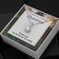 Bridesmaid Thank You Gift, CZ Pendant Necklace