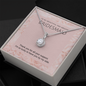 Bridesmaid Thank You Gift, CZ Pendant Necklace