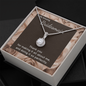 Bridesmaid Thank You Gift, CZ Pendant Necklace