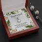 Bridesmaid Thank You Gift, CZ Pendant Necklace