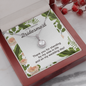 Bridesmaid Thank You Gift, CZ Pendant Necklace