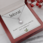 Bridesmaid Gift, CZ Pendant Necklace