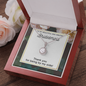 Bridesmaid Thank You Gift, CZ Pendant Necklace