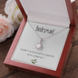 Bridesmaid Gift, CZ Pendant Necklace