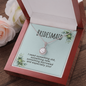 Bridesmaid Proposal Gift, CZ Pendant Necklace