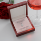 Bridesmaid Thank You Gift, CZ Pendant Necklace