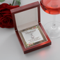 Bridesmaid Thank You Gift, CZ Pendant Necklace