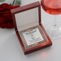 Bridesmaid Thank You Gift, CZ Pendant Necklace