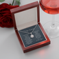 To My Soulmate, I Was Thinking Of You. Eternal Hope Necklace