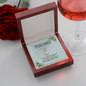 Bridesmaid Proposal Gift, CZ Pendant Necklace