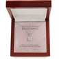 Bridesmaid Thank You Gift, CZ Pendant Necklace