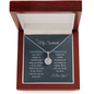 To My Soulmate, I Was Thinking Of You. Eternal Hope Necklace