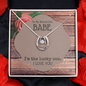 My Beautiful Babe, I'm The Lucky One Pendant Necklace Gift For Her