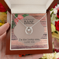 My Beautiful Babe, I'm The Lucky One Pendant Necklace Gift For Her