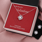 Valentines Day Gift, Necklace Earring Set, Jewelry Set