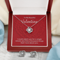 Valentines Day Gift, Necklace Earring Set, Jewelry Set