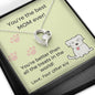 Dog Mom Gift, Forever Love Pendant Necklace