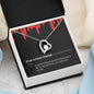 True Crime Friend Gift, Forever Love Pendant Necklace