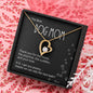 Dog Mom Gift, Forever Love Pendant Necklace