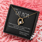 Cat Mom Gift, Forever Love Pendant Necklace