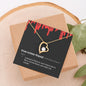 True Crime Friend Gift, Forever Love Pendant Necklace